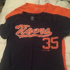 Boys Detroit Tigers shirts-size 6
